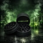 Grinder 55mm Hash Lab – Noir Mat Premium