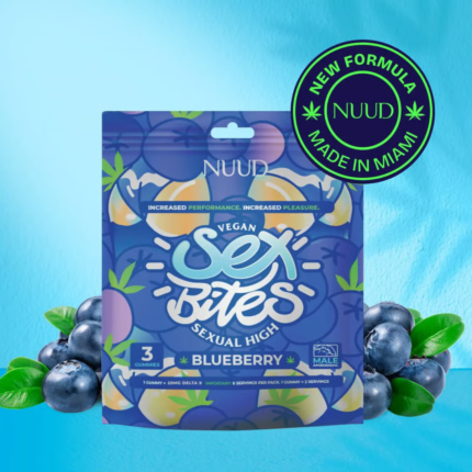 🍬 Bonbons NUUD THC – Fruités, Aphrodisiaques & 100% Vegan 🫐 Myrtilles