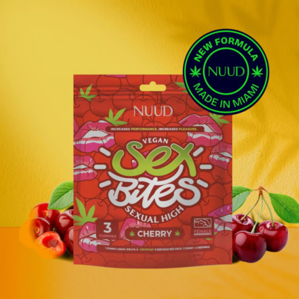 🍬 Bonbons NUUD THC – Fruités, Aphrodisiaques & 100% Vegan 🍒 Cerise