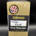 TUTTI FRUTTI Drysift CBD premium importé de Californie, résine 120 microns aux arômes fruités intenses et texture sèche haut de gamme.